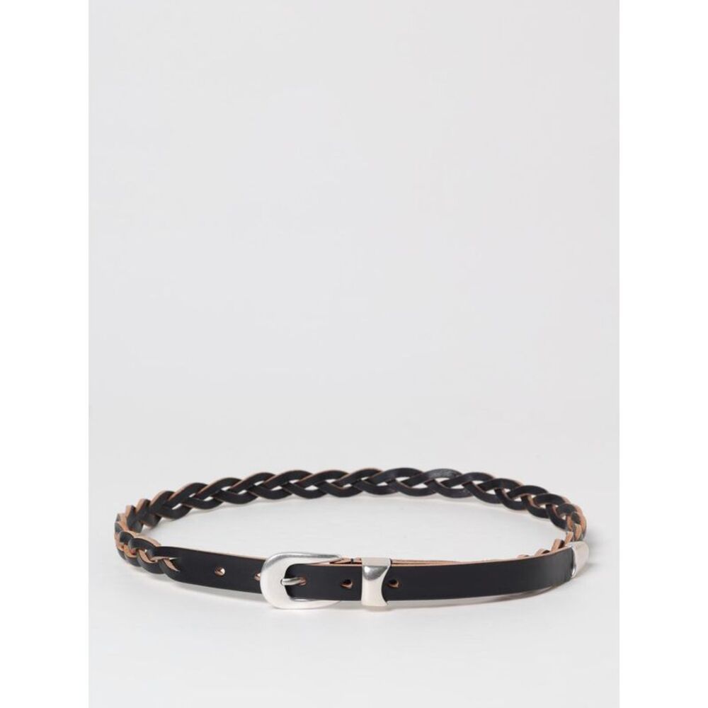 Our Legacy Men Braided Leather Belt Our Legacy